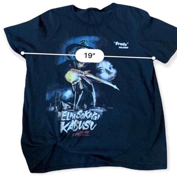 Nightmare on elm street vintage Tee L - Picture 5 of 6